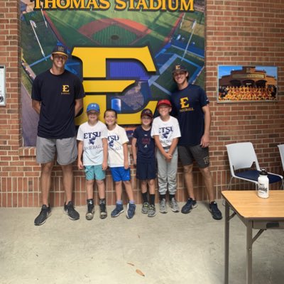 #NewProfilePic  

Fun week at ETSU Baseball Camp !!!