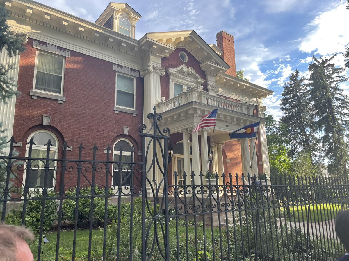 It was dinner at the Colorado Governor’s Mansion tonight with the board of the National Association of Counties. I’m honored to represent Missouri on the board as we work to strengthen America’s counties.