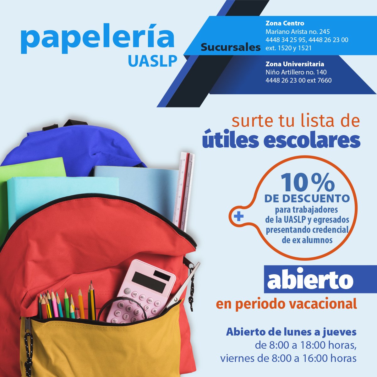 Papelerías esperan un repunte en ventas de útiles escolares