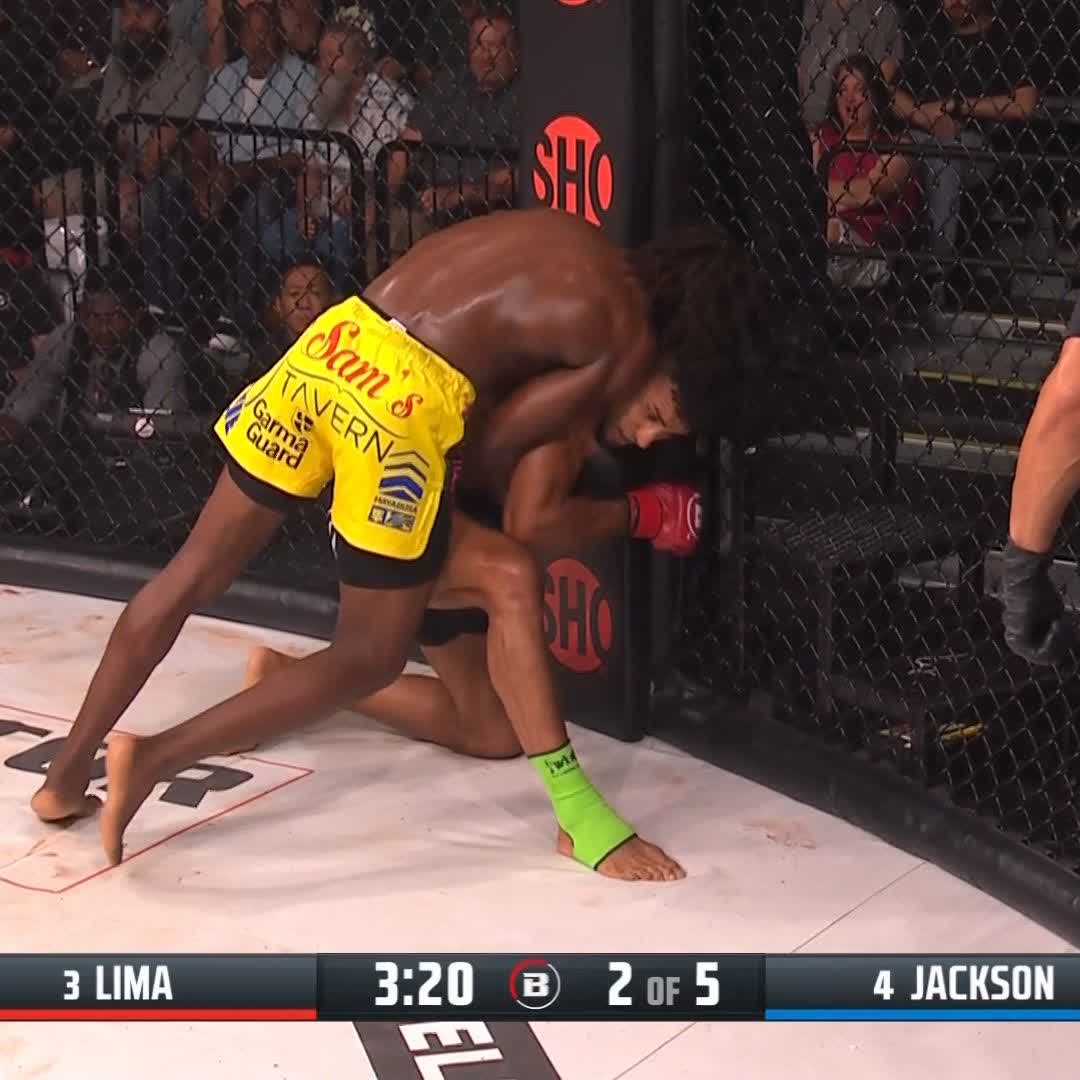 ベラトール ジャクソンが元王者リマをグラウンドとパウンドで完封し6連勝 ベルト獲り Mvpとの対戦にも意欲 Efight イーファイト 格闘技情報を毎日配信