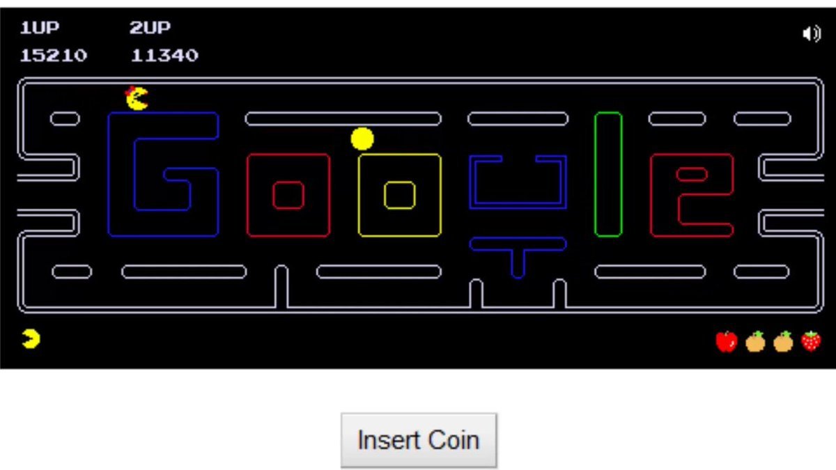 India Wants To Know: India's First Panel Quiz Show on X: Fans of Google  doodles, this one's for you. The first EVER playable doodle was on the  Google home page to commemorate