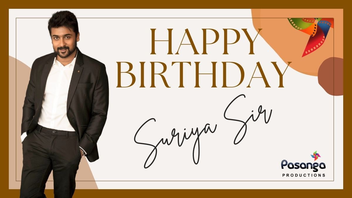 pasangaprodns's tweet image. Wishing Our National Award Winning Star Dear @Suriya_offl Sir, A Very Happy Birthday 🎉 
Have a great year a ahead Sir. 
An Inspiration to Millions ❤️💐
#HBDDearSuriya