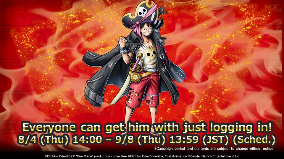 New BOSS KILLER! Film Red LUFFY  One Piece Bounty Rush 