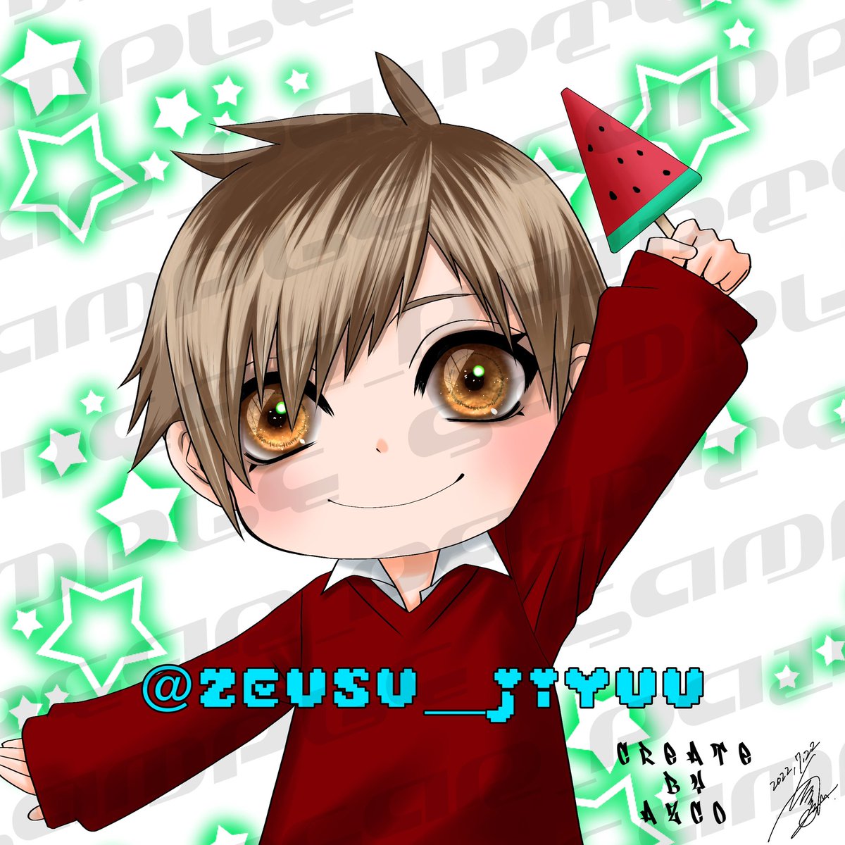 受付中：夢絵 コテキャシート イラストオーダー(2022年4月納期)