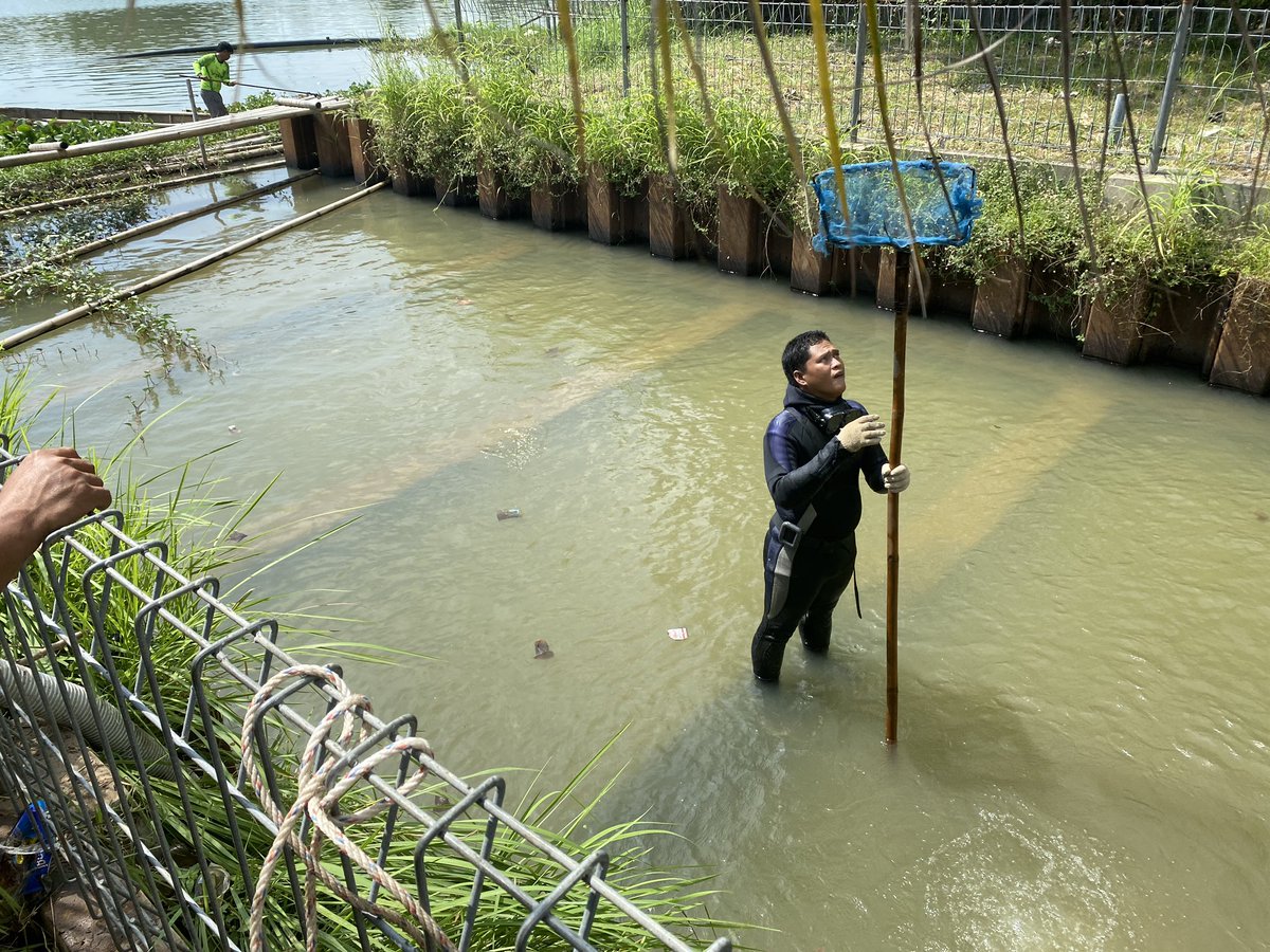 Sebuah tamparan buat kalian yang suka buang sampah sembarangan, terutama di sungai. Hajat hidup orang banyak terganggu karena kalian. Jadi tolong klo mau buang sampah sembarangan pikirkan dulu akibatnya.