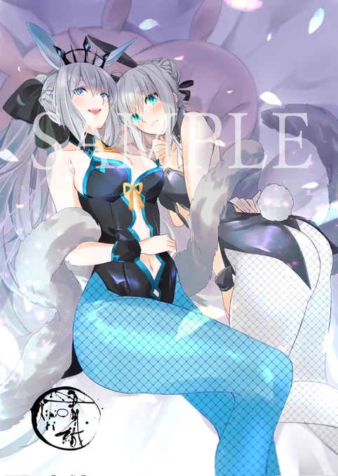 #Skeb #Commission #有償依頼 skebリクエスト34【完成】 FGO モルガン&グレイ  完成しました!下絵の段階でツイートするの忘れ果ててましたすいません  バニ上衣装もちょっとアレンジしてみましたお気に召して下されば嬉しいです  どうぞお受け取り下さい