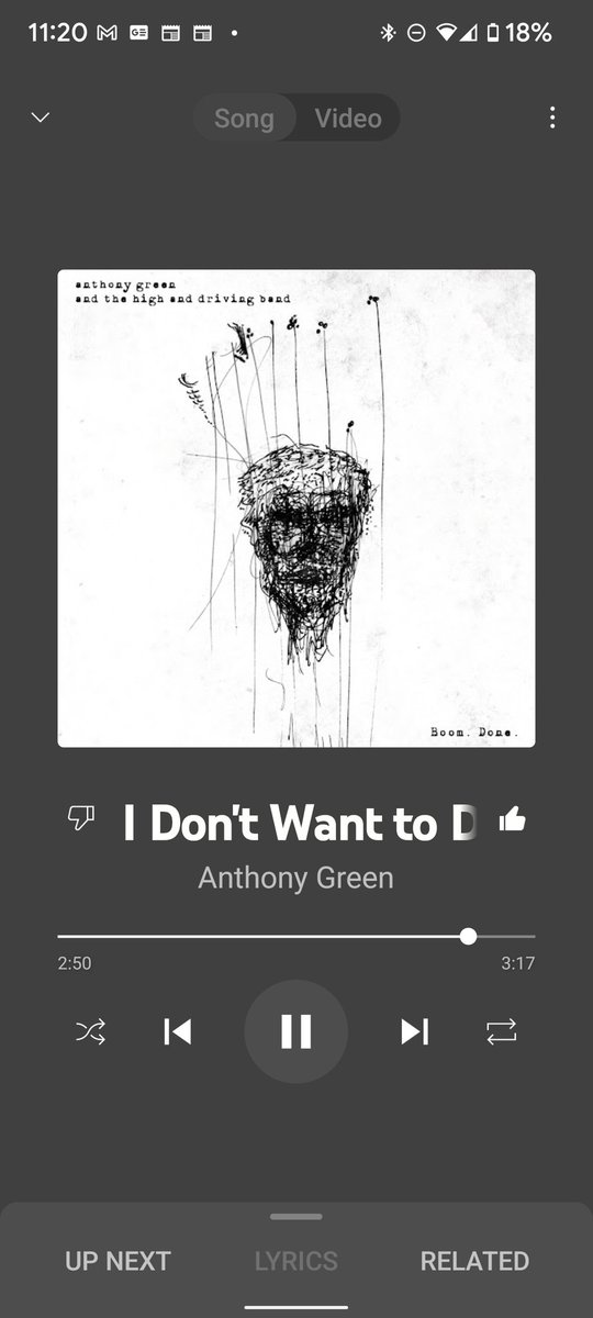 I love this song it gives me so many good vibes it never ceases to amaze me how you could shake me to my core every time you release an album. Thank you for everything you do <a href="/AnthonyGreen/">anthony green (he/him)</a> keep releasing awesomeness 👏🏾👏🏾💐🌹🦦