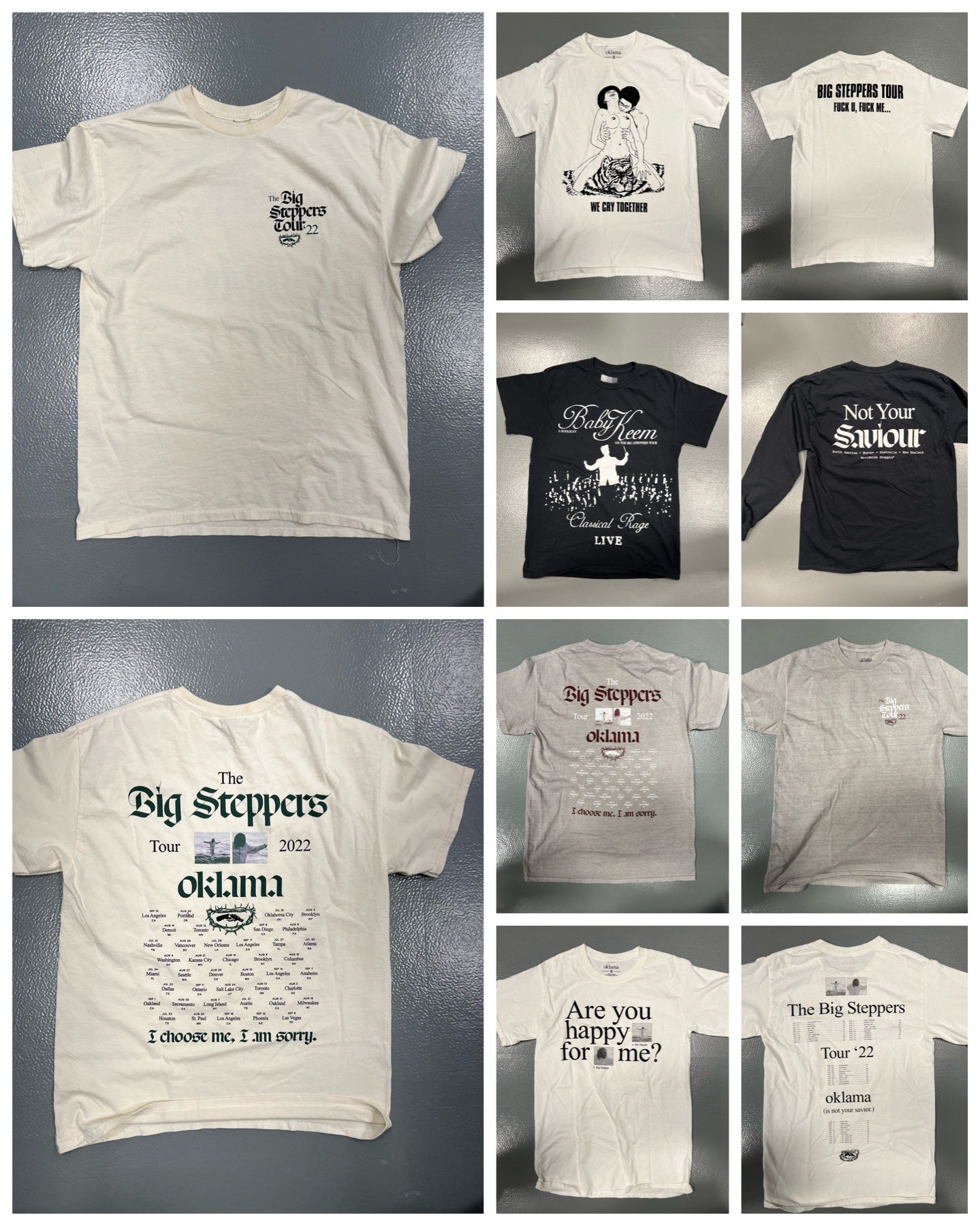 linnen limoen Monetair KENDRICK LAMAR BIBLE on Twitter: "Some of the merch available at the “The  Big Steppers Tour” https://t.co/bPOV0obUOb" / Twitter