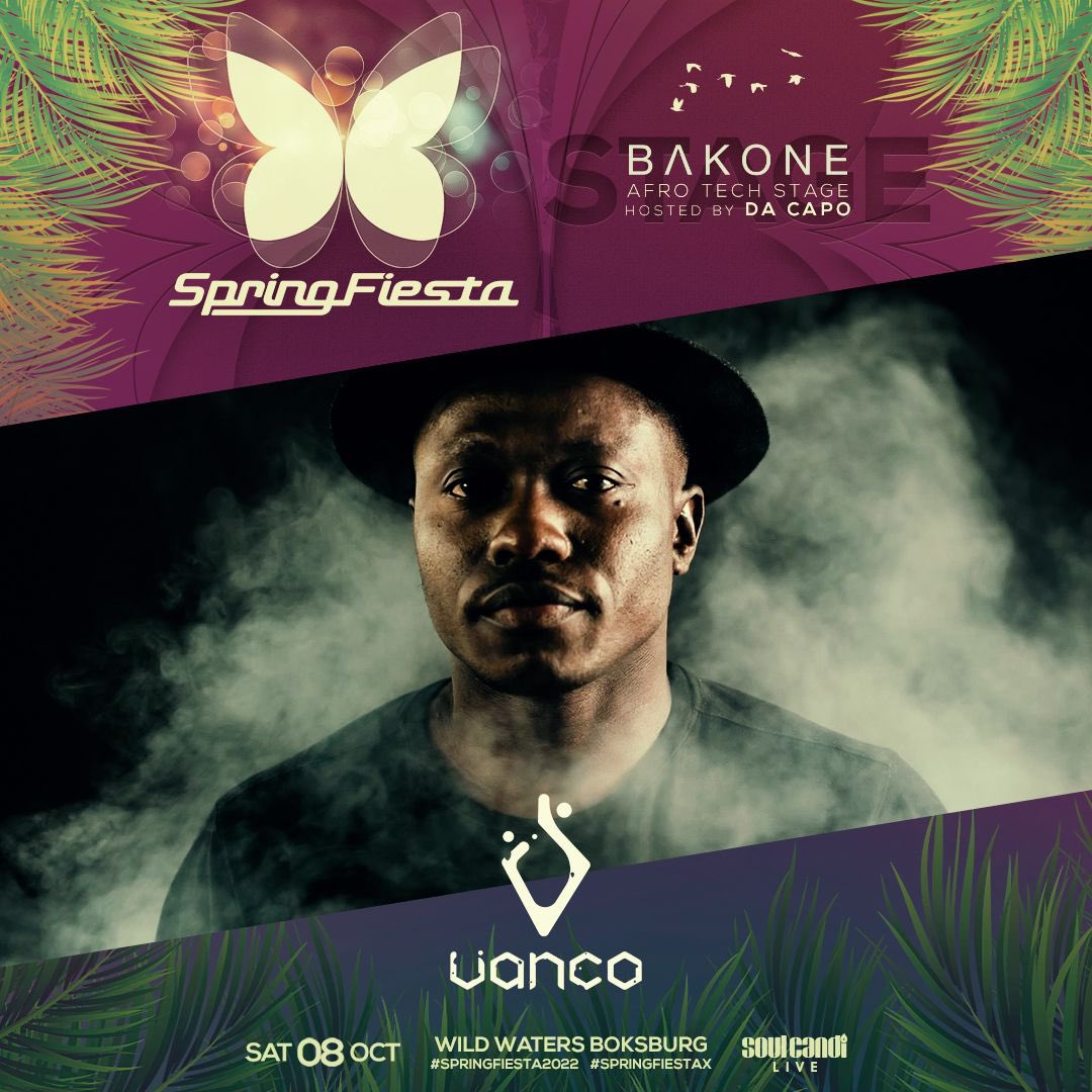 Let’s welcome <a href="/vanco_sa/">MA TNSANI 🇿🇦</a> to #BAKONE stage at <a href="/SpringFiestaSA/">Spring Fiesta</a> hosted by <a href="/DacapoSA/">Da Capo</a> - Tickets available at springfiesta.co.za