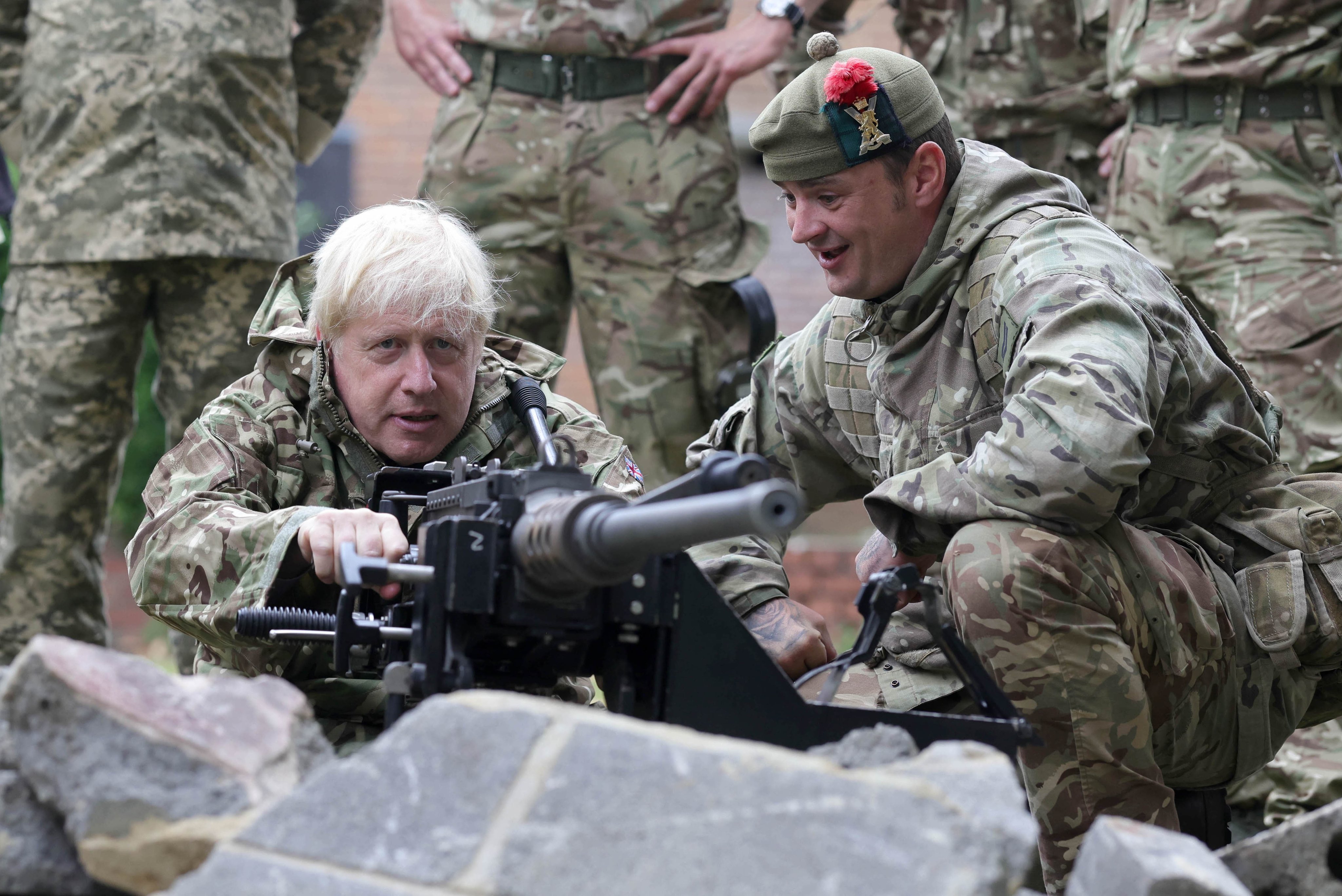 Boris Johnson on X: "This week I visited Ukrainian troops being trained by British Armed Forces in North Yorkshire. The UK is committed to doing all we can to help Ukraine continue