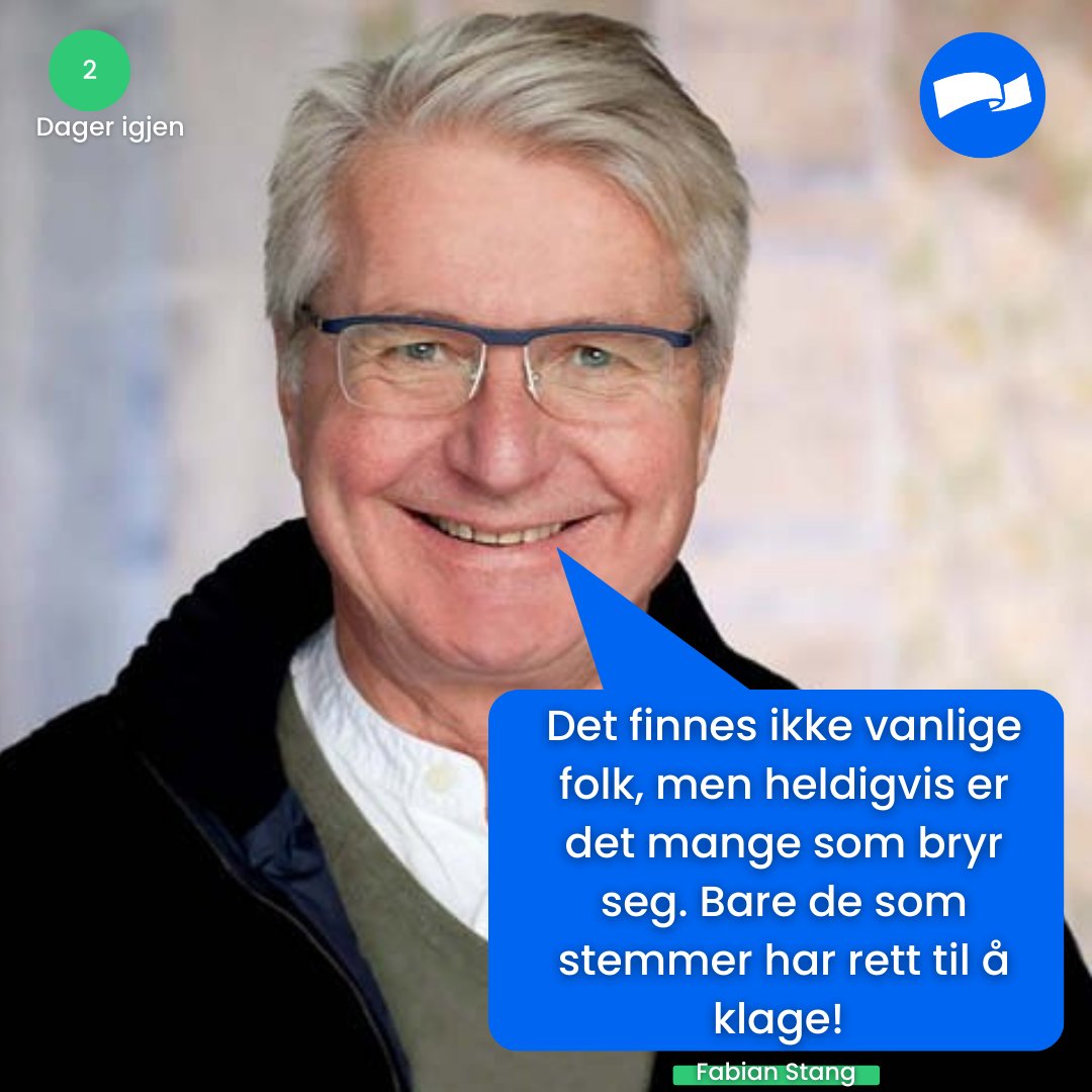 Bare 2 dager igjen💙! 
Bli medlem før 25. juli, og vær med å stemme frem din favoritt blant 130 flotte kandidater til Høyres bystyreliste💙 Bli medlem her: oslohoyre.no/bli-medlem/ 

Sjekk ut de som ønsker å stå på listen her: oslohoyre.no/nyheter/disse-…