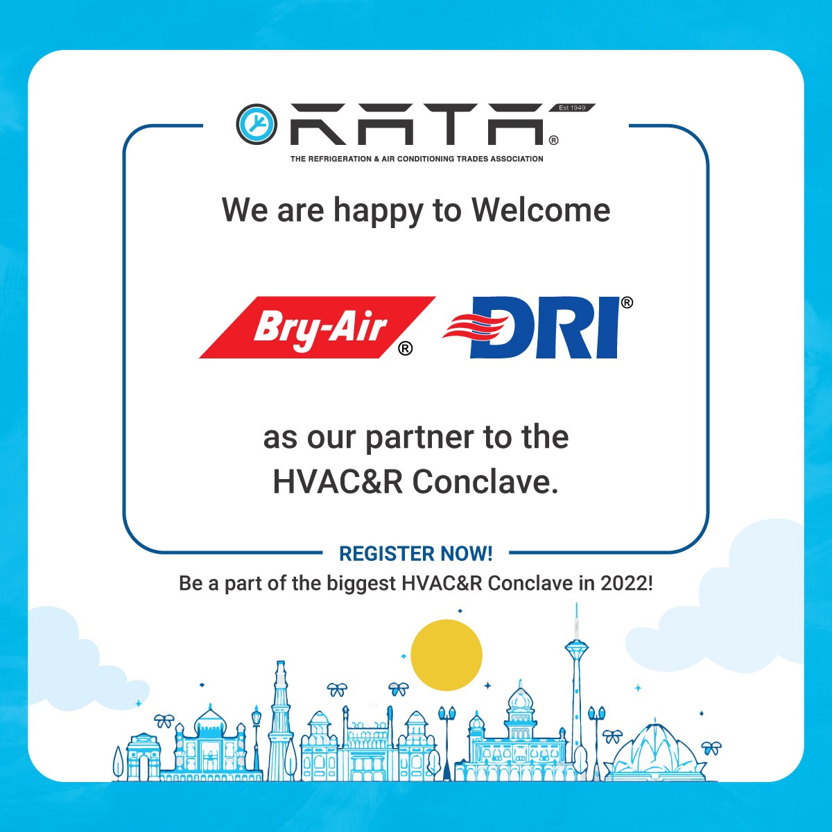 #hvacr #hvacprofessiona #Hvacbusiness #hvacmanufacturing #hvacexpert #hvacdesign #hvacservice  #hvacteam #hvacconsultant #hvaccontractor #hvaclife #acindustry #acmanufacture #accontractor #airconditioning #acindustries #coldchain #hvacrconclave #conclave2022 #MSME #Bryair #Dri