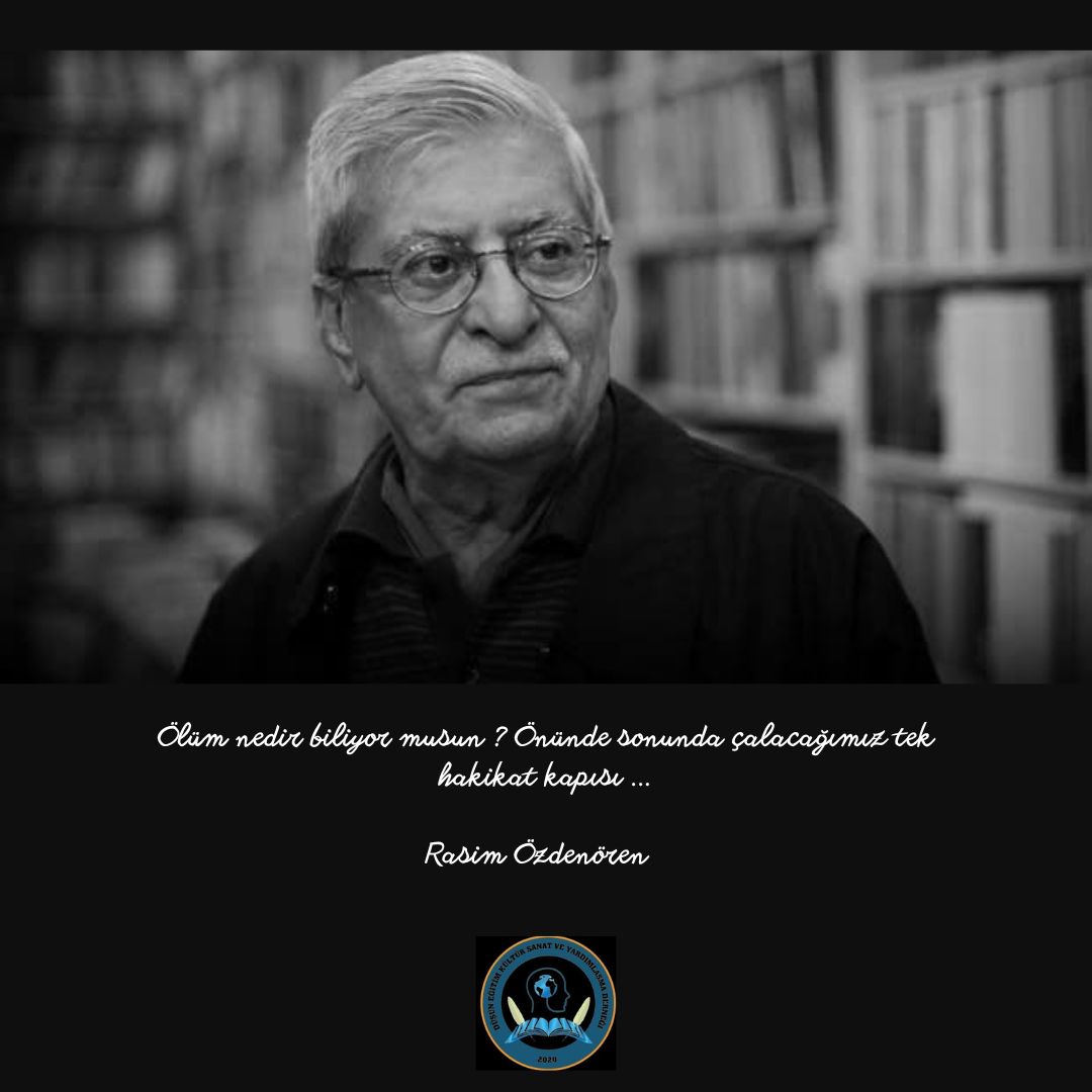 dusun_der's tweet photo. "Gül yetiştiren adam" Rasim Özdenören dünya hayatına veda etmiştir. Allah rahmet eylesin. Mekânı cennet olsun.
#RasimÖzdenören https://t.co/wsbJ4nNNKO
