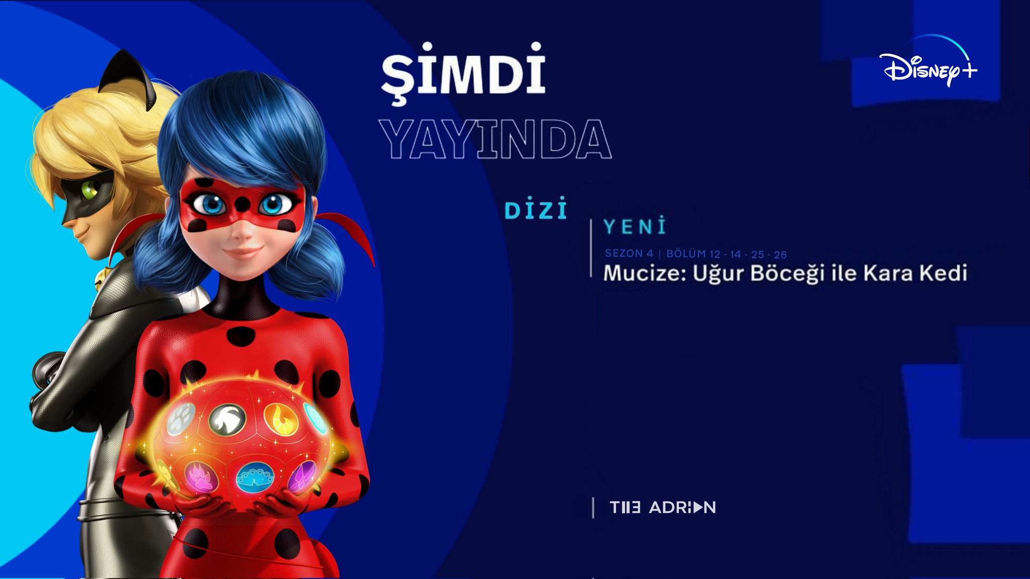 The Adrien on X: Mucize: Uğur Böceği ile Kara Kedi 4.Sezon Bölüm 12: Dilek  Gerçekleştirici Bölüm 14: Basit Adam Bölüm 25: Risk Bölüm 26: Karşı Saldırı  Bölümleri şimdi Türkçe dublaj seçeneği ile