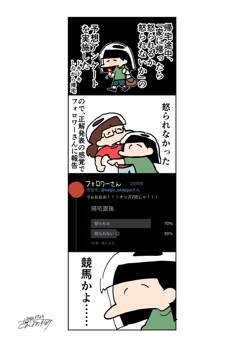 #すりみ日記 プチ家出 