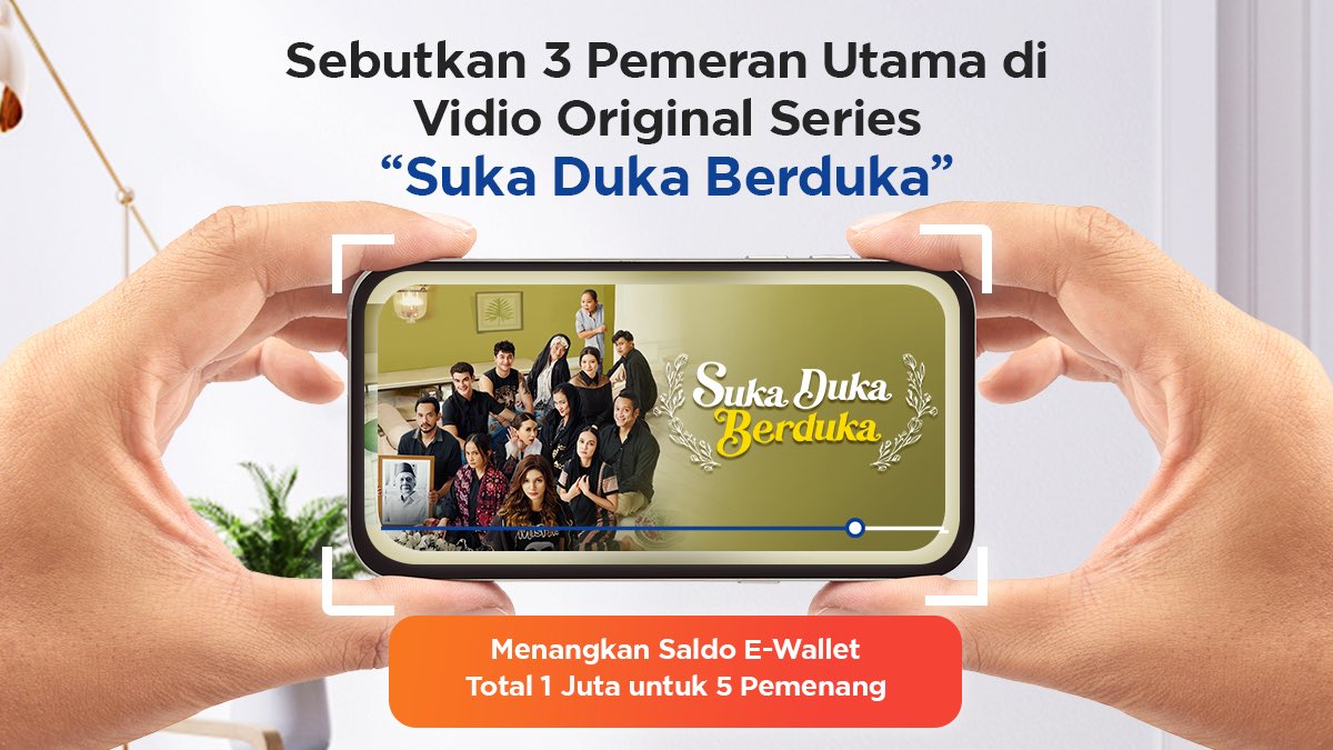 ✨ GIVEAWAY TIME ✨

Caranya:
• Follow dan mention sosmed <a href="/myXL/">XL</a> <a href="/vidio/">Vidio</a>
• Reply jawaban sebanyak-banyaknya dan sertakan hashtag #XLKejutanKeluarga #WeAreMore
• Periode kuis 23 - 25 Juli 2022 

Good Luck!