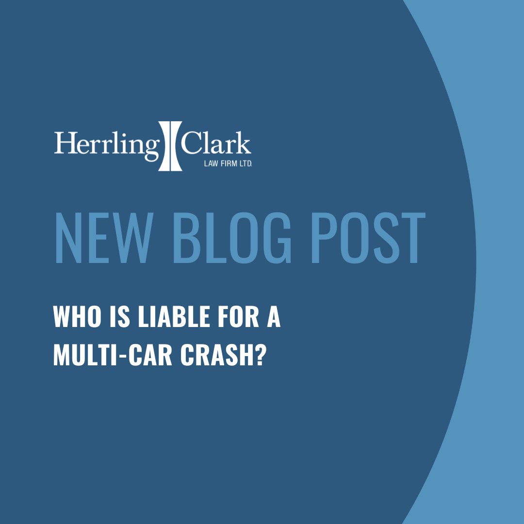 herrlingclark's tweet photo. Complications arise when multiple vehicles are involved in an accident. Learn how #HerrlingClarkLawFirm lawyers can help determine who should be held responsible for your injuries in a multi-car crash: https://t.co/09RBIwHv3a
#PersonalInjury #InjuryLaw https://t.co/wVd9gHYErv