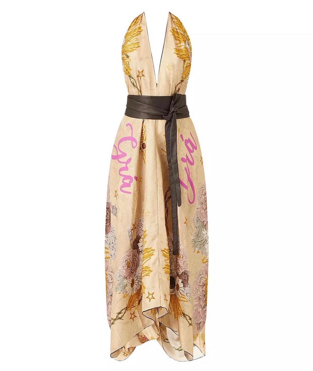 The Valentine Parchment Silk Dress by <a href="/SaraONeillArt/">Sara O'Neill 🐚</a> available <a href="/CoyneOnSunset/">Coyne On Sunset</a> the home to irish designers in Los Angeles 
#irishdesign #irishinla #laboutique #fashiondesigner #irelandla