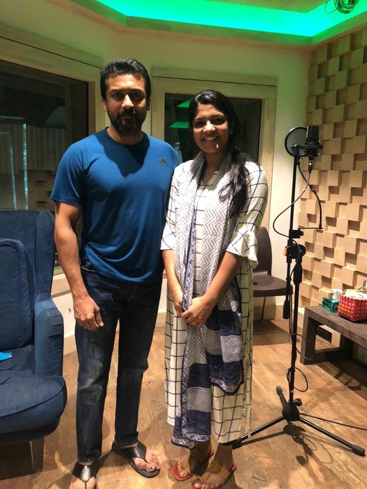 Aparnabala2's tweet image. Happy Birthday to one of most humble human beings I have ever met ! I have learnt so much from you as an artist. Thank you for trusting me with Bommi. 
Forever grateful for Soorarai Pottru! 

Congratulations to you sir. You are an inspiration❤️✨

@Suriya_offl 
@rajsekarpandian