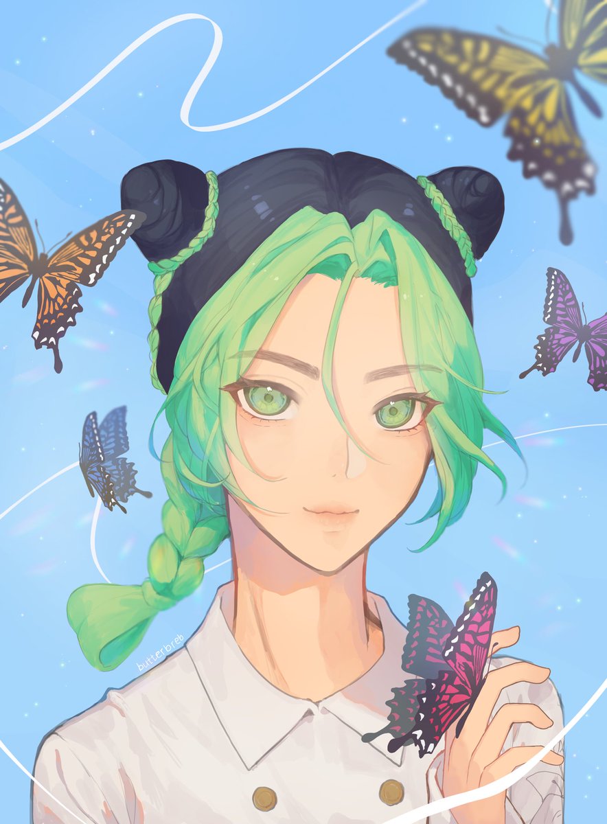 butterbreb's tweet photo. jolyne from a while ago :3 idt i talk about jjba on twitter at all but it consumed my life in 2020 https://t.co/YRMMBk3eYK