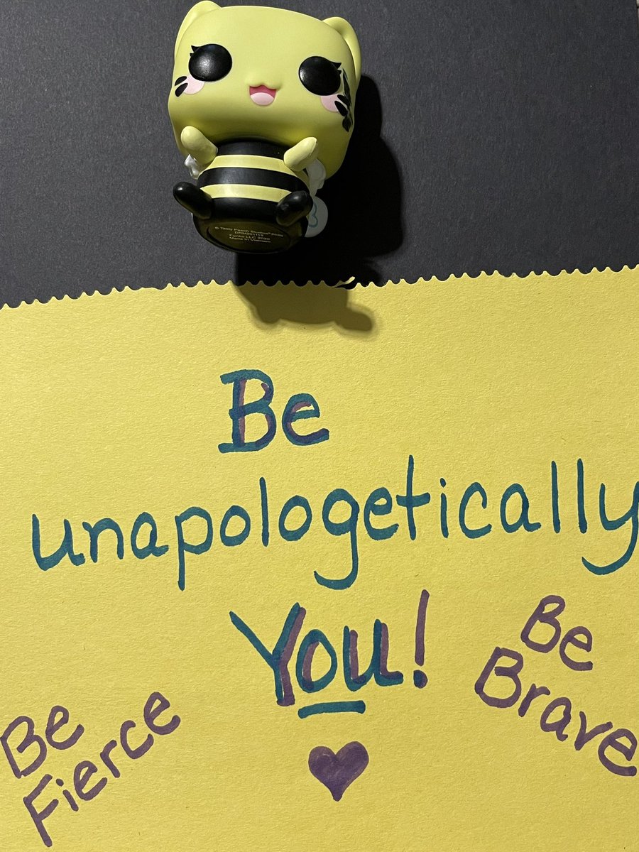 JodieAndrefski's tweet image. Reminder for all!💜🦋🐝
(from last years’s @gish hunt.) #gish #youmatter #beeYourself