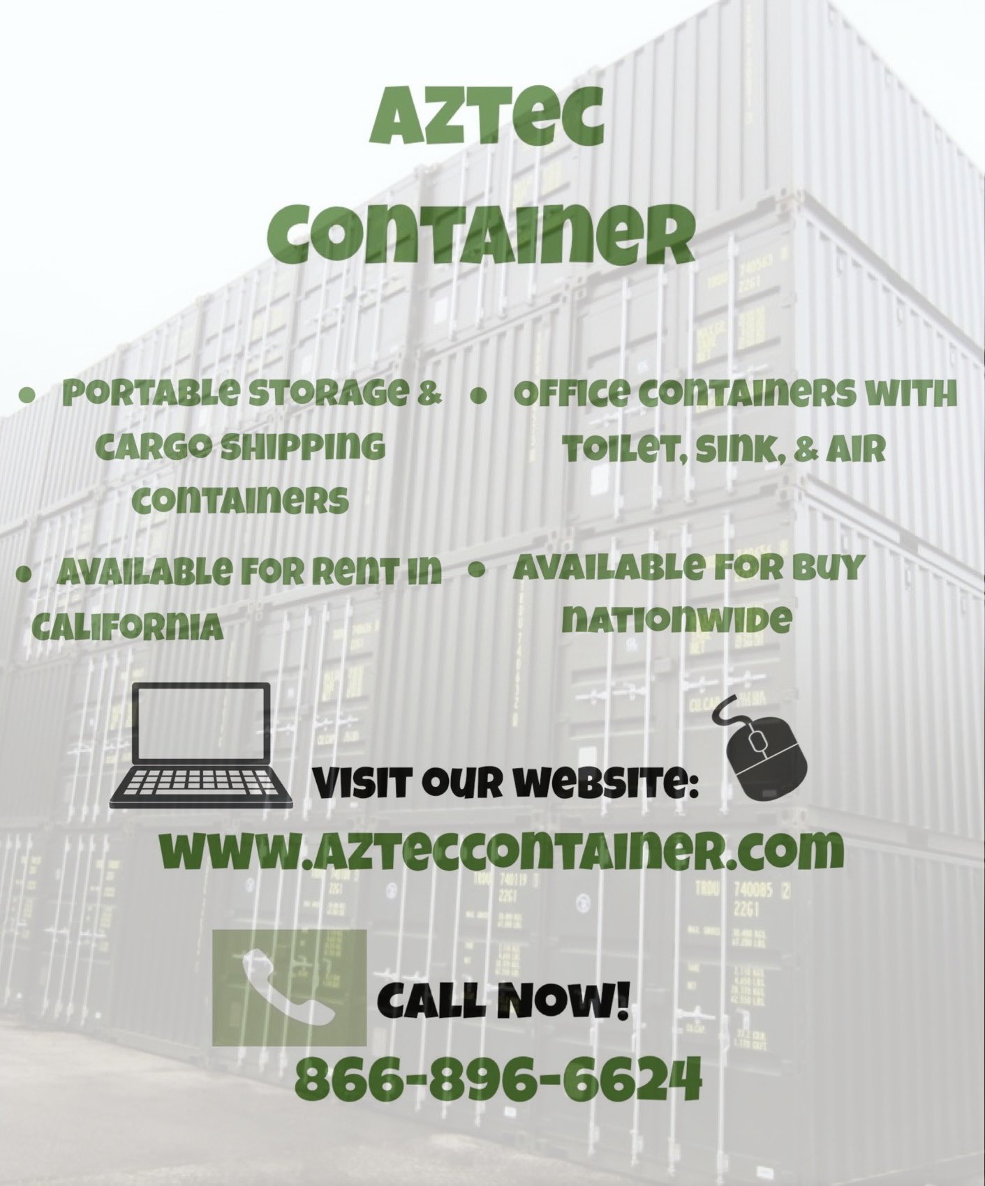 Azteccontainer on Twitter "What we have to offer at Aztec Container