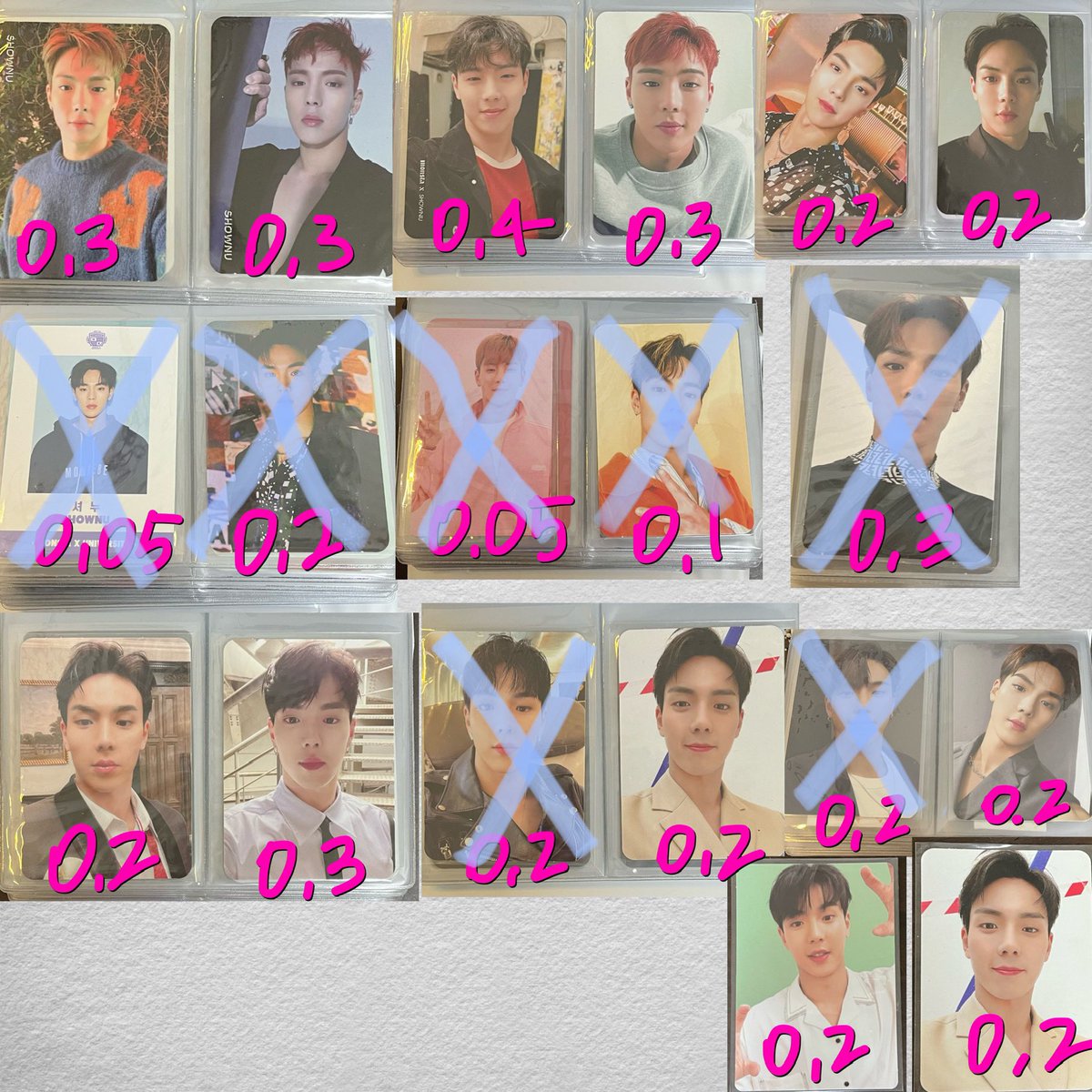 photocardbye_'s tweet photo. 몬스타엑스 셔누 포카 양도
급처라 싸게 팔아요 제시는 디엠 주세요!
모두 준등기 미포함 가격입니다
5000원 이상 거래합니다
일괄 우대해요

몬엑 포토카드 셔누 민혁 기현 형원 주헌 창균 아이엠 러브킬라 엘리게이터 슛아웃 검도 킹덤 투턱곰 판타지아 겜블러 6기 드라마라마 팔로우 키노 볼콕 https://t.co/DDKyAmR5HY