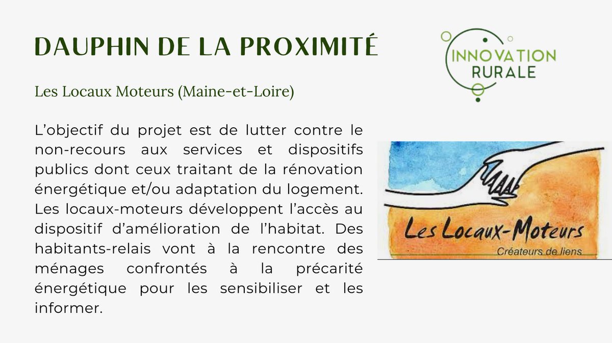 Prix de l’Innovation Rurale tweet media