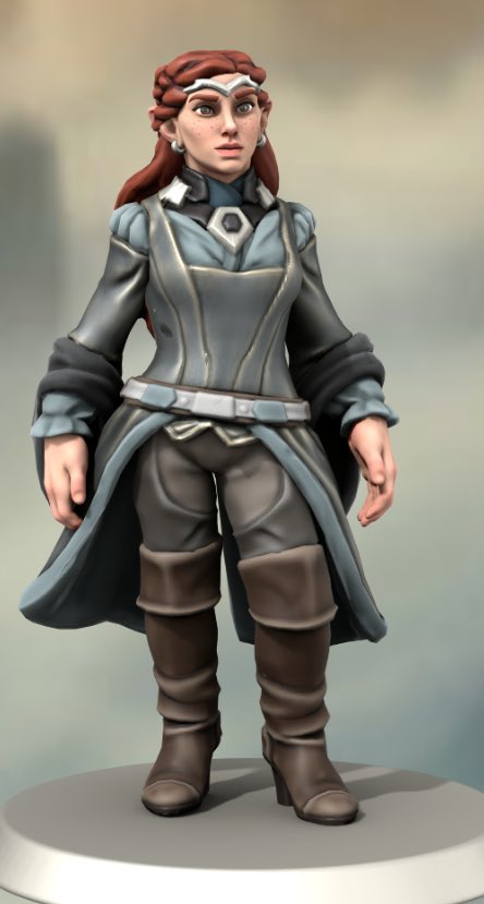 bardlygo's tweet photo. @FaffuArt This is awesome! I would love to have my DMPC for my current campaign drawn. She's an old character that I aged up and gave to my players as an NPC to love, then recently ripped her away from the PC's to cause them pain, so now they gotta go figure out a way to save her. >:) https://t.co/WwbouRu85H
