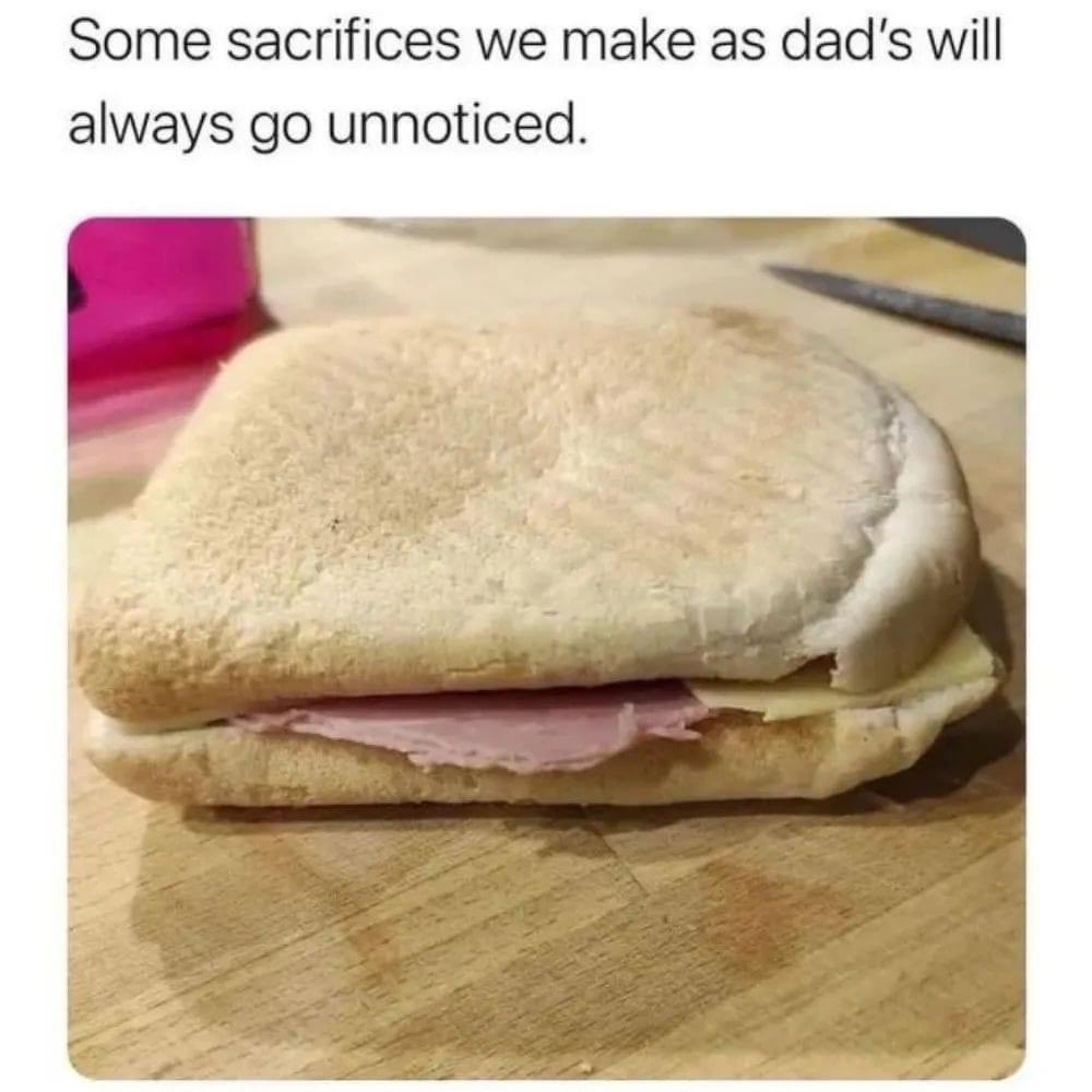 🤣 I’m sure dads will acknowledge this.