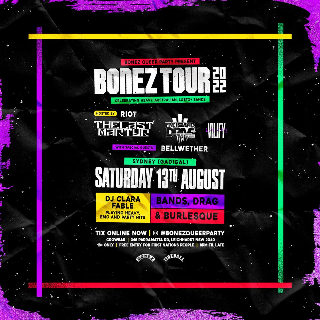 BONEZ Queer Party tweet media