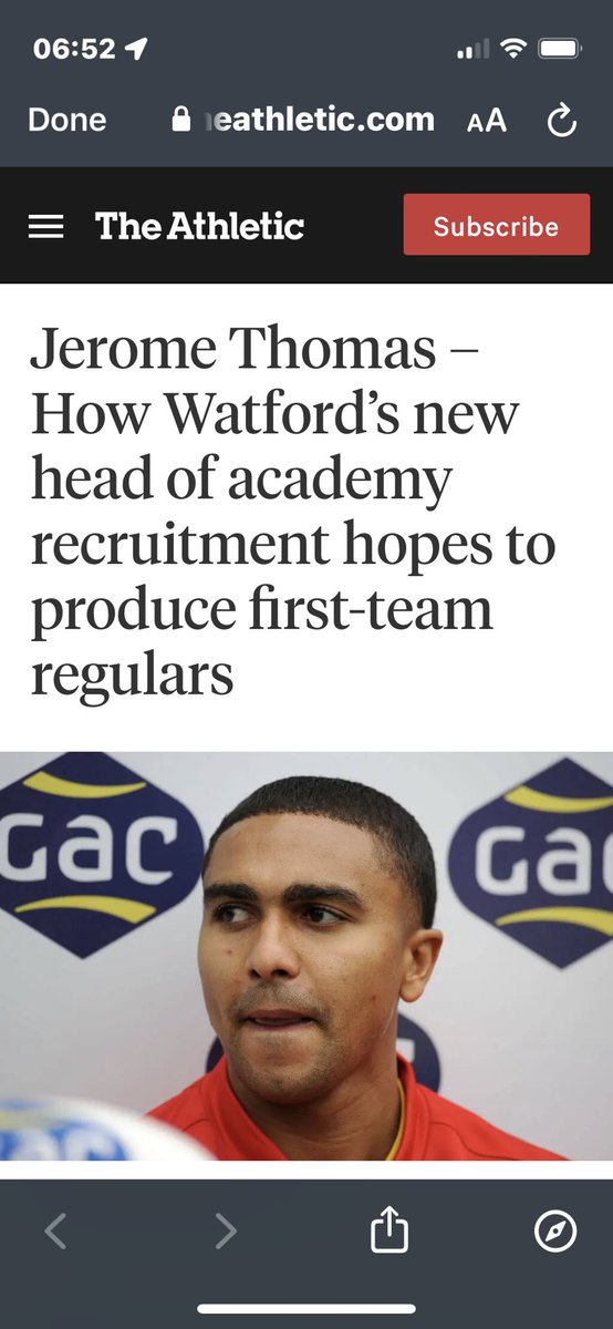 Pleased to announce that I have been appointed, the new “Head Of Academy Recruitment” (for my local team) <a href="/WatfordFC/">Watford Football Club</a> <a href="/WatfordFCAcad/">Watford FC Academy</a> …Kindly feel free to contact me directly regarding any possible players of interest, from the ages of Under 8’s to Under 21’s. 
Many Thanks!