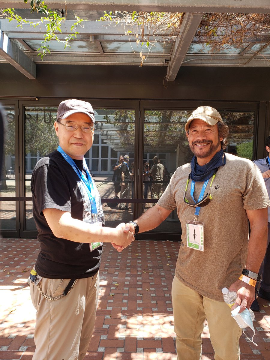 I had a panel with ULTRAMAN GREAT Dore Kraus today. Very happy to