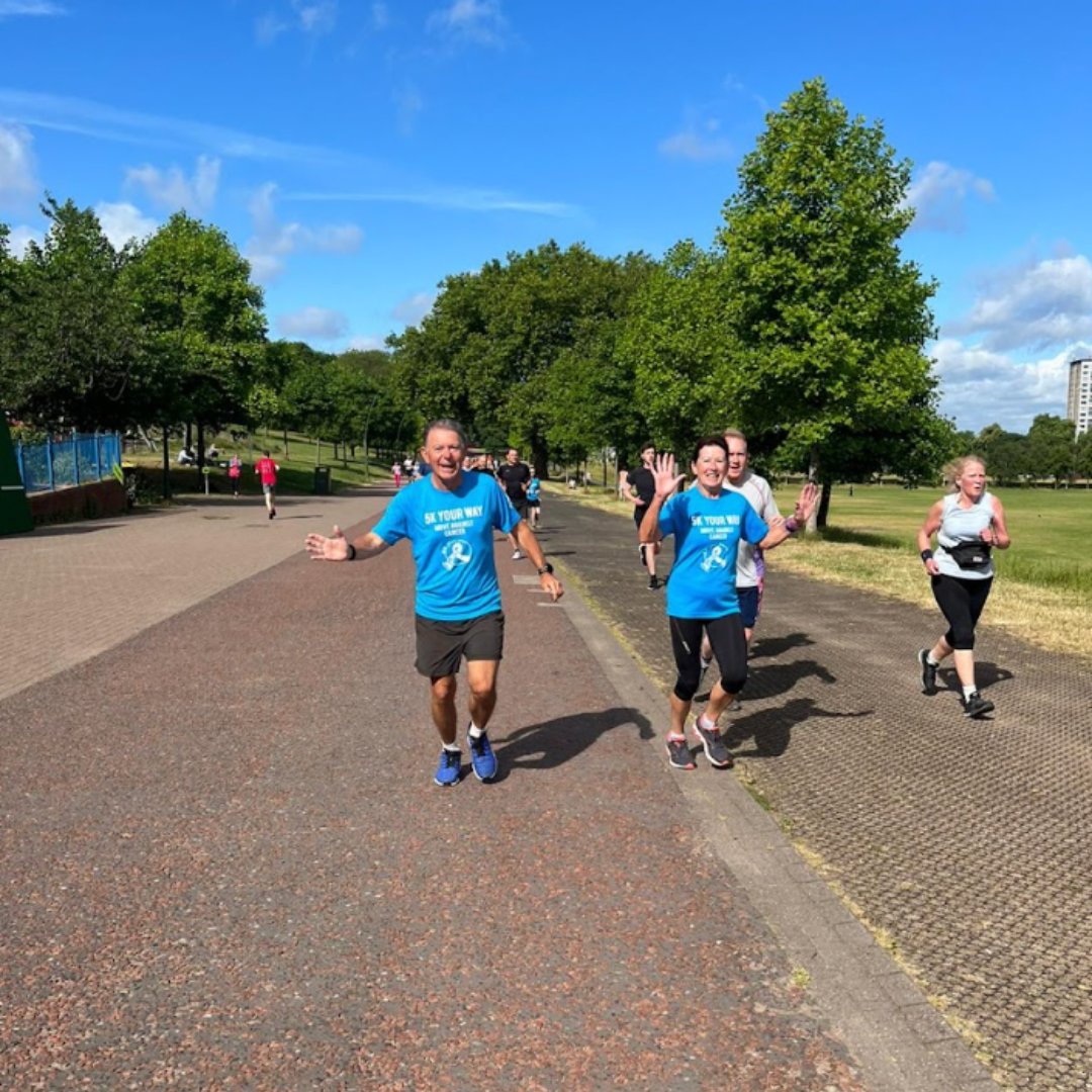 cancer5kYourWay's tweet photo. One one week to go until 5K Your Way Groups meet up all at designated @parkruns over the UK and Ireland! Saturday 30th July! Where will you be? Remember anyone is welcome and you can do it 'YOUR WAY!' Find your closest group here: https://t.co/YLDuPQqvhX #5kyourway #cancersupport https://t.co/Oy9V48OrOP