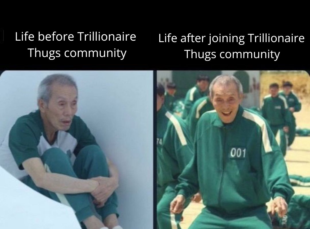 🤝 🙌
#TrillionaireThugs #TThugsArmy #NFT #NFTCommunity