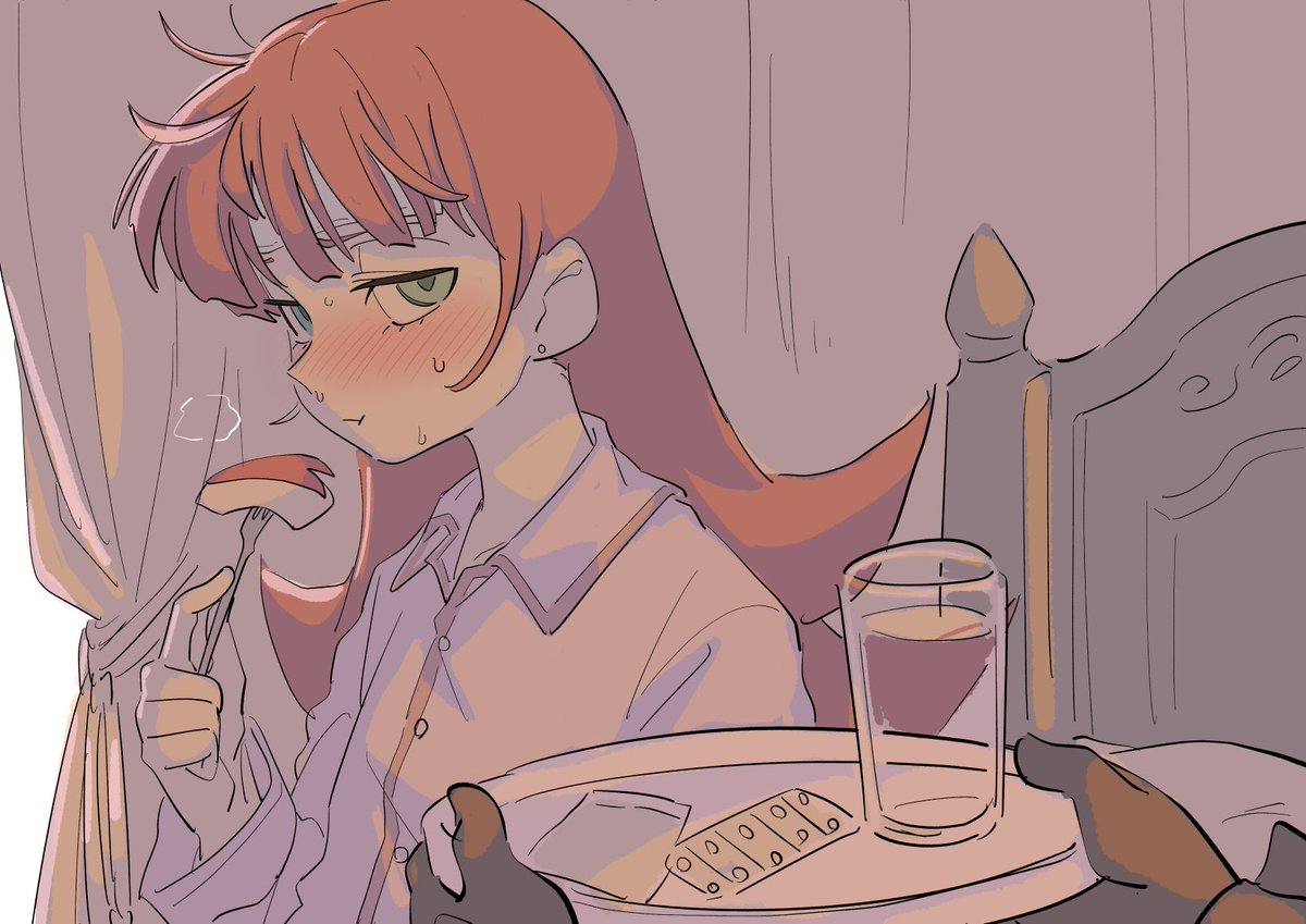 #リプきたキャラを体調不良にする 