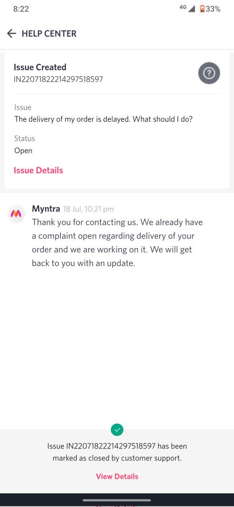 iamnagarjunaaab's tweet photo. @myntra Hey @myntra 
Is this Understanding &amp; patience is enough to get update about my order.
No manager contacted me yet 🤗🤗.
I think you were taken utmost priority. https://t.co/gWFeExA2JM