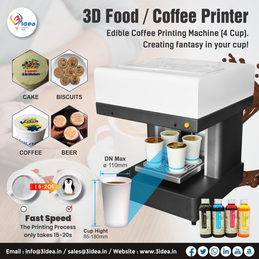 3ideatechnology's tweet photo. Get your photo on your coffee
Buy Link: https://t.co/C24PtaMyFn
#Coffeeprinter #redcoffeeprinter #custmizecoffee #redcoffeeprinter4cups #coffee #coffeetime #coffeelover #cafe #ccd #starbucks #nescafeindia #foodprinter #food #3d #3dprinter #3dprinting #3dprint #3dprinted #3idea https://t.co/NemXFlNAHF