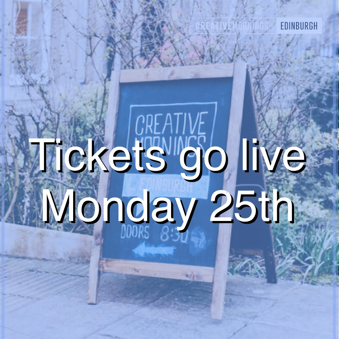 CreativeMornings Edinburgh tweet media