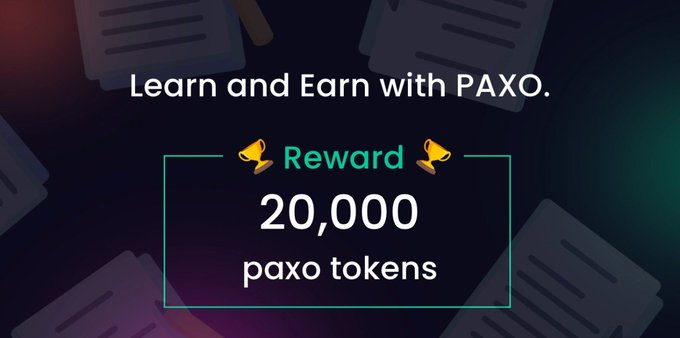 wefi_xyz's tweet photo. https://t.co/eDgH1CB1Et
 is pleased to announce the launch of a 1- month  "Learn and earn" Program  
📆July 20 to August 20, 2022
🏆Top- 200 entries total 
🚀 20,000#PAXO tokens as rewards 
Join now:  https://t.co/bk4HKwDc1I

#BTC #Polygon #Ethereum #DeFi https://t.co/qHLSSjIBWD