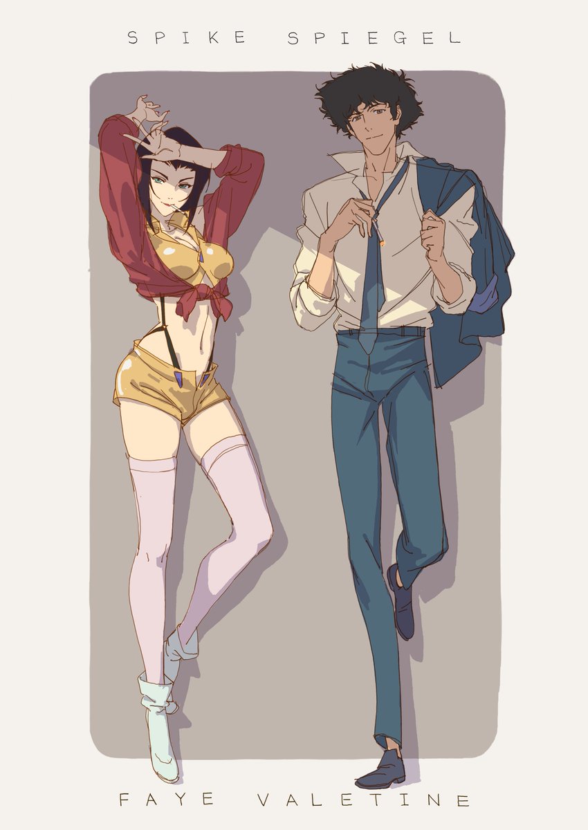 Spike Spigel &amp; Faye Valetine FanArt
