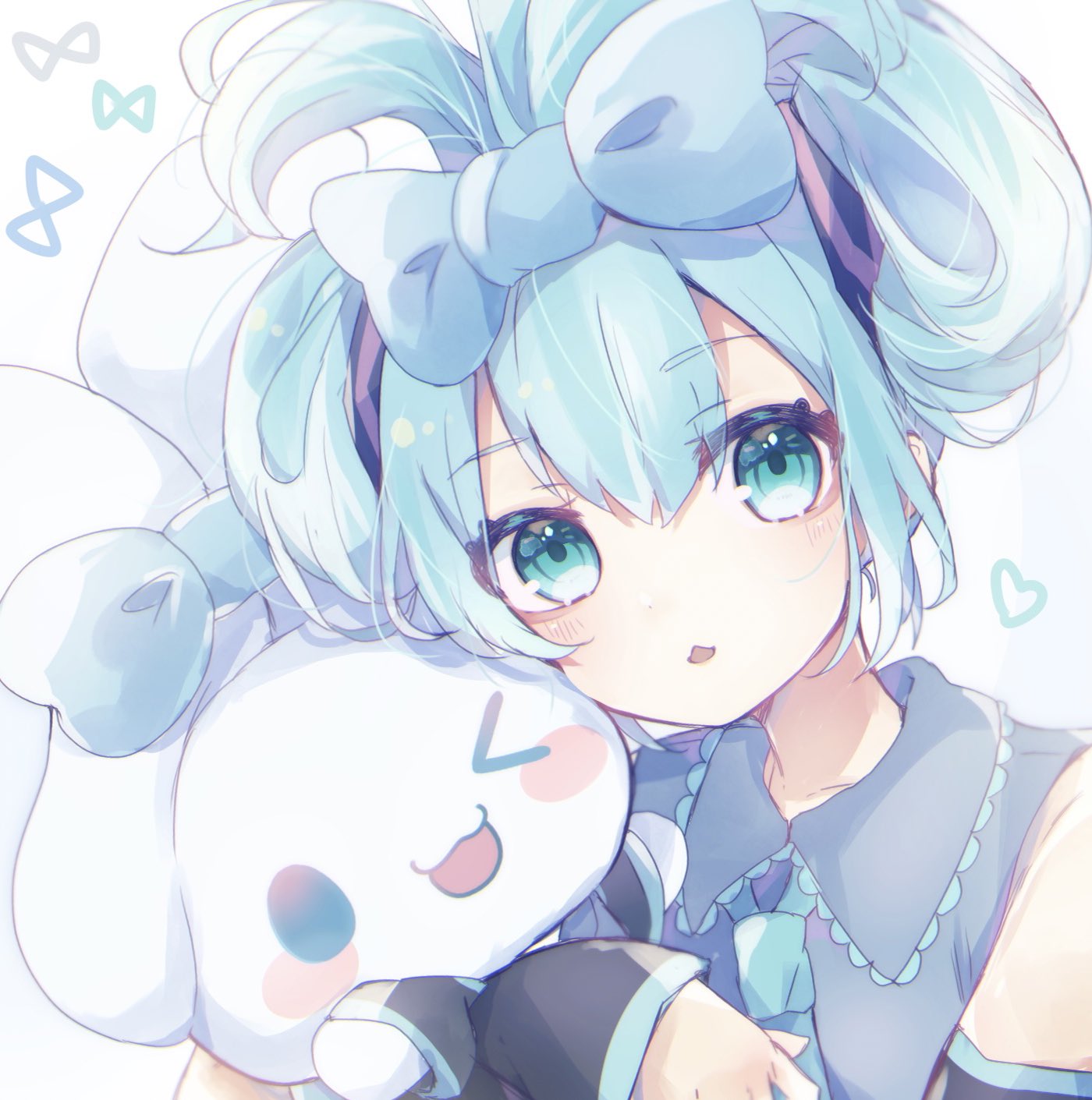 初音ミク シナモロール シナモン がま口 ブルー｜タマオワールド