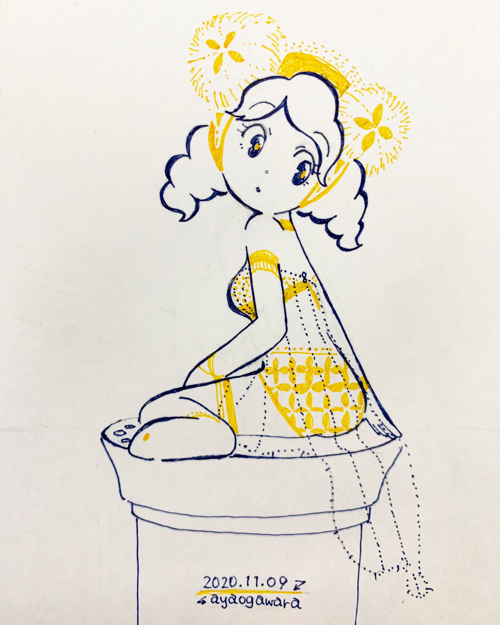 38 割引グレイ系非常に高い品質 イラスト 手描き 女の子 製作途中 アート 写真 日用品 インテリアグレイ系 Cabofishinglovers Com