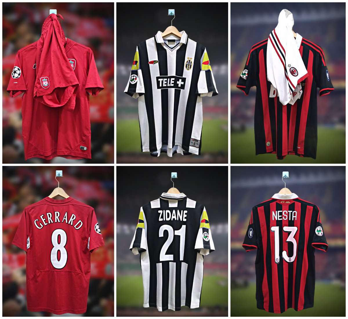AdeePurnomo's tweet photo. #Jersey4sale 

Juventus 00/01
Size L
VGC
1000

AC Milan 09/10
Size M
Short Size L
Exc
1200

Detail wa 081311253848
@Jerseyforum @jerseysneil @jersey_ciamikk @crossing_jersey https://t.co/CzLCucWvvd