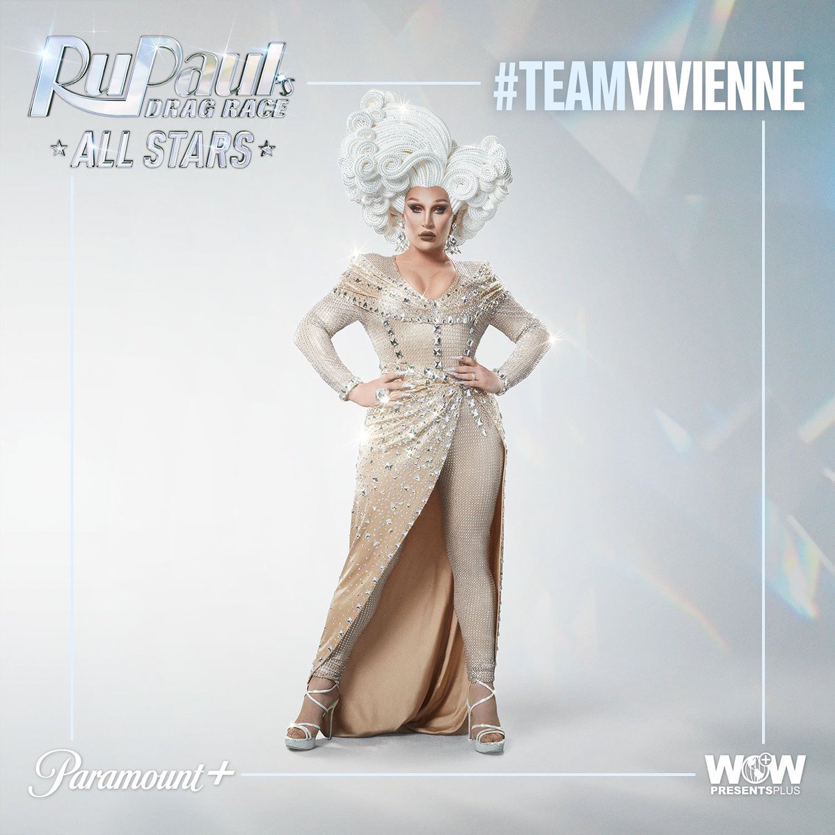 WorldOfWonder's tweet image. Are you #TeamTheVivienne? 👑 

Retweet, like, comment, and use the hashtag if you want @THEVIVIENNEUK to snatch the title of Queen of She Done Already Done Had Herses! 🏁

Watch #AllStars7 on @wowpresentsplus (worldwide ex. USA, Canada, Australia): bit.ly/34qWN3q
