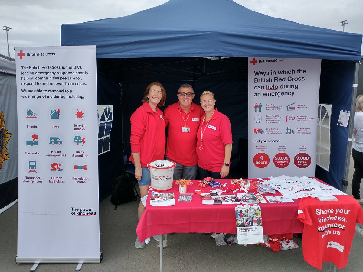 Great to see the <a href="/BritishRedCross/">British Red Cross 🧡</a> at the <a href="/ToughCare/">ToughEnoughToCare</a> event today in #Birmingham representing the <a href="/BRCWestMidsER/">BRC West Mids Emergency Response</a> 

#MentalHealthMatters #toughenoughtocare #volunteers #summerevents #powerofkindness #commumity