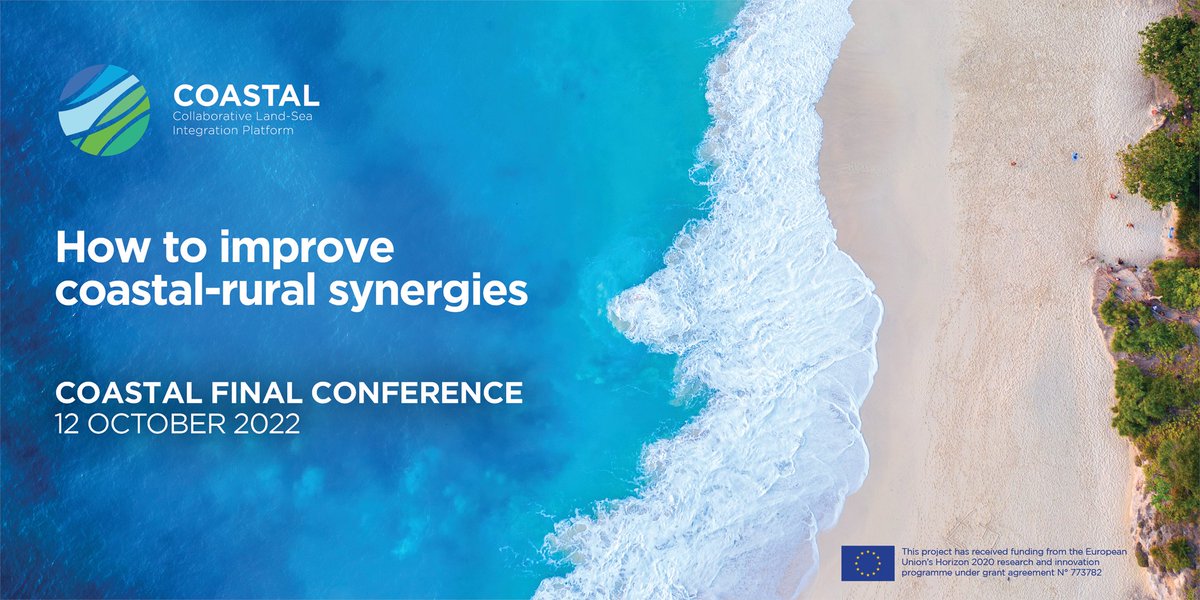 We’ve got some exciting news for you all! 🙌 Buckle up for the @H2020_coastal Final Conference! Liaise with experts and stakeholders and learn about our key results in coastal - rural collaboration and development! 🌊 👨‍🌾 Secure your spot and learn more: ➡️bit.ly/COASTAL_finalc…