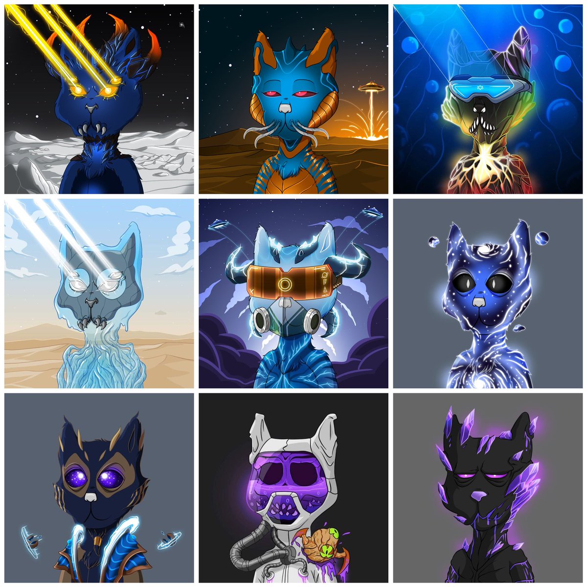 boss cat rocket club | ALUkiter tweet media