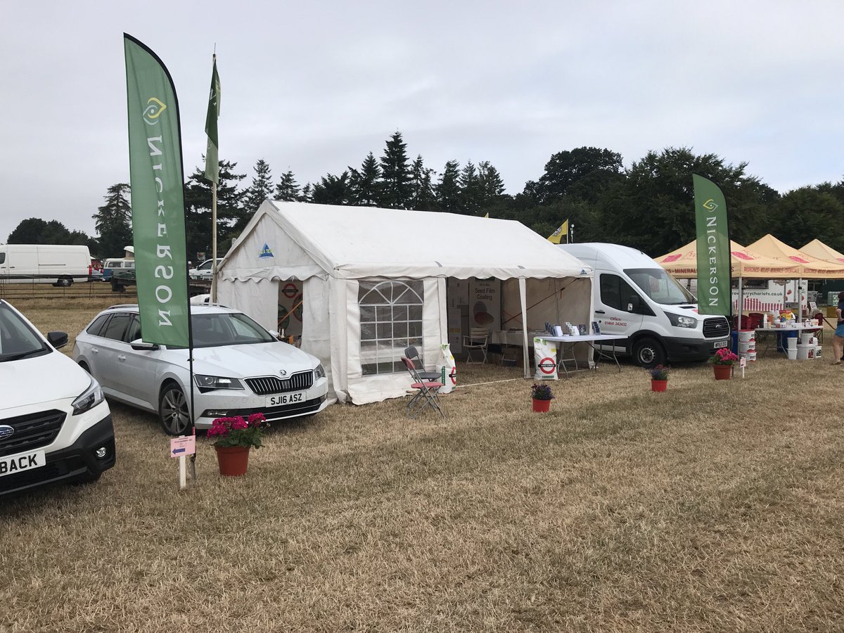 seedspecialist's tweet photo. We are ready at #MidDevonShow. Local trial data, local variety guides and why #CircleLeys do so well down here. #Nickerson #Tiverton https://t.co/GMw5gfNHt3