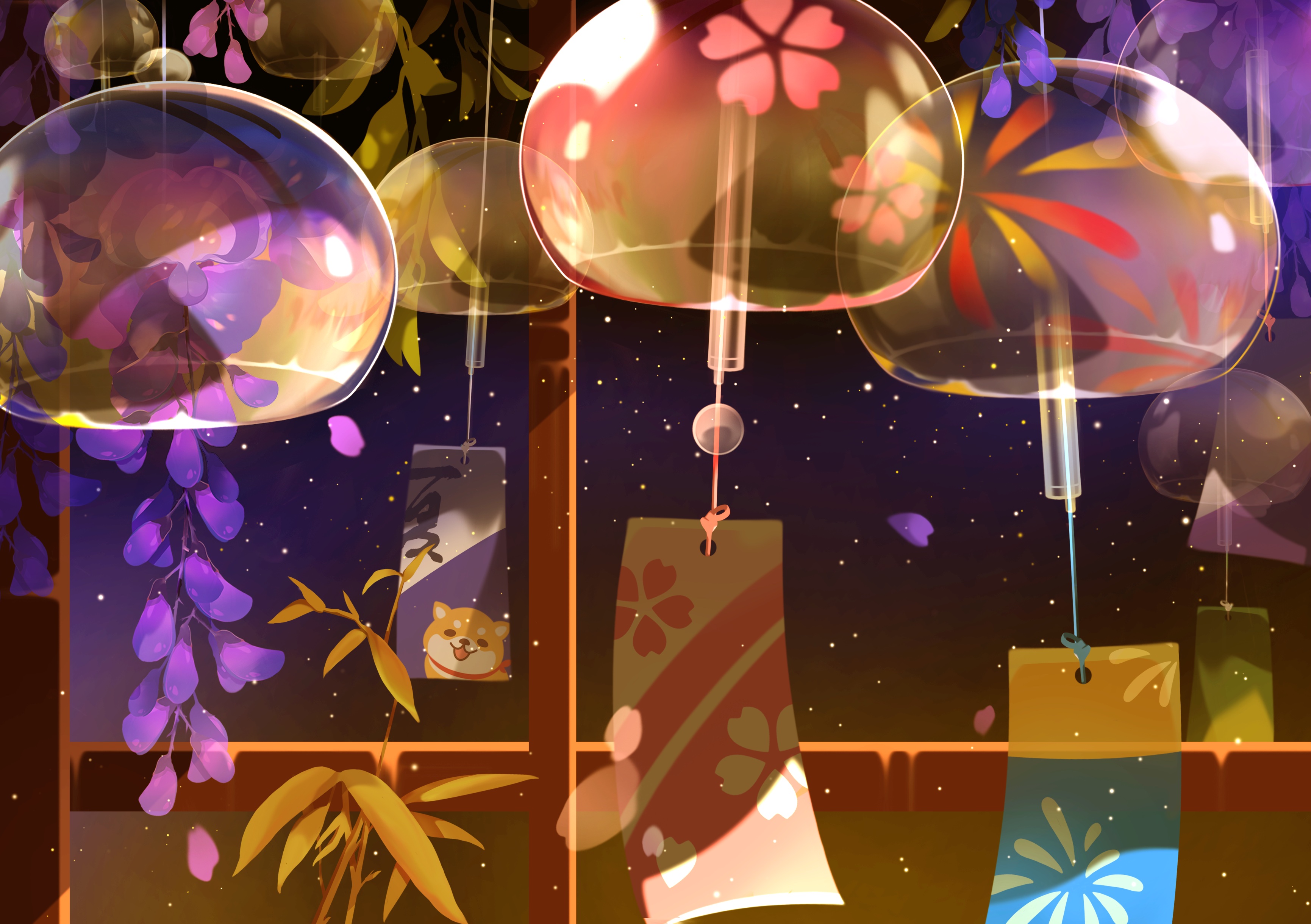 紅豆井 風鈴の描き方 W 夏の創作クラスタフォロー祭り 絵描きさんと繋がりたい イラスト T Co Gxmcoqkulo Twitter